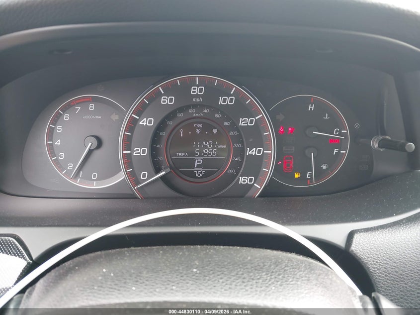 2014 HONDA ACCORD auction photo 7