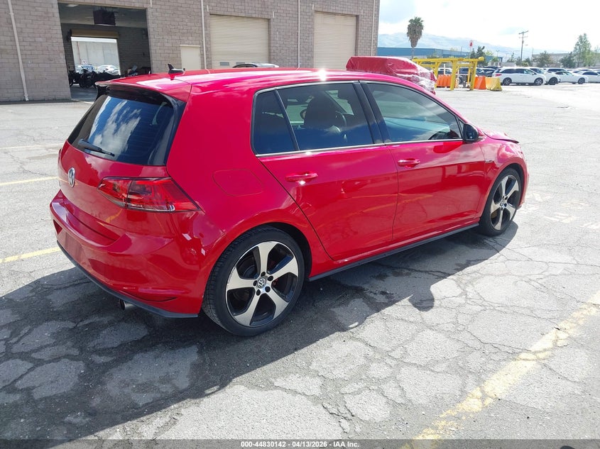 2015 Volkswagen Golf Gti 2.0T S 4-Door