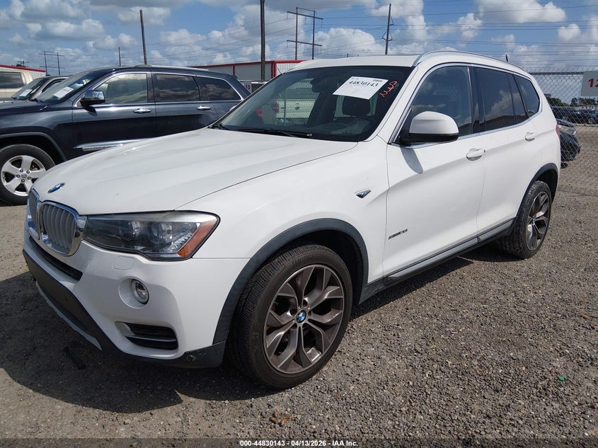 Vin: 5uxwz7c59h0u46206, lot: 45327441, bmw x3 sdrive28i 20172