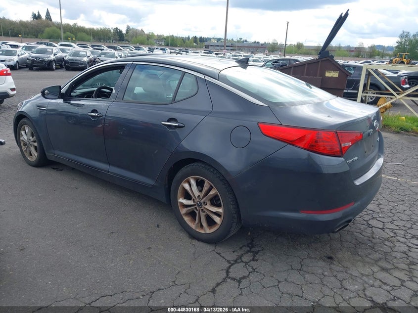 2011 Kia Optima 2.0 Ex Turbo grey Lot 111044830168 Vin KNAGN4A66B5131799
