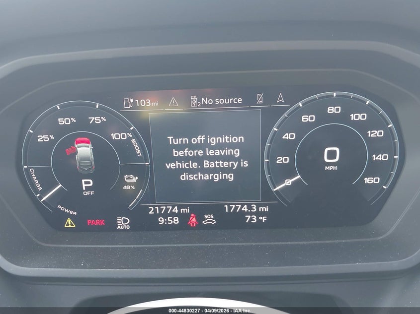 AUDI Q4 SPORTBACK E-TRON 2024 VIN WA132BFZ9RP023266