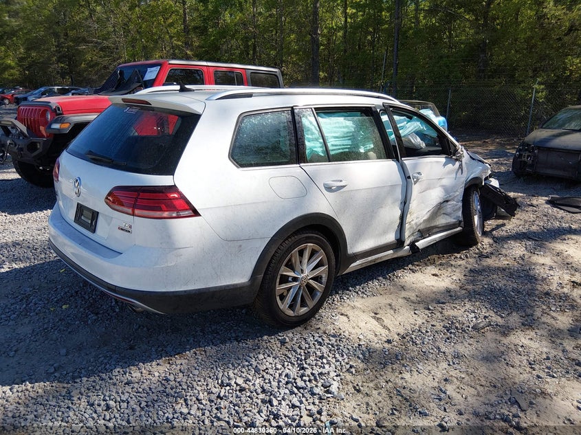 VOLKSWAGEN GOLF ALLTRACK 2018 VIN 3VWH17AU7JM762604