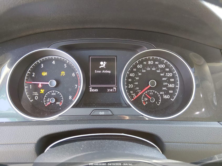 VOLKSWAGEN GOLF ALLTRACK 2018 VIN 3VWH17AU7JM762604