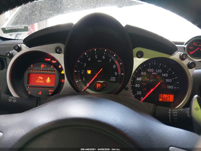 2014 Nissan 370Z Touring VIN: JN1AZ4FH8EM621133 Lot: 44830361