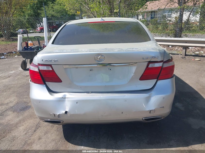 2008 Lexus Ls 460 VIN: JTHBL46F185075970 Lot: 44830364