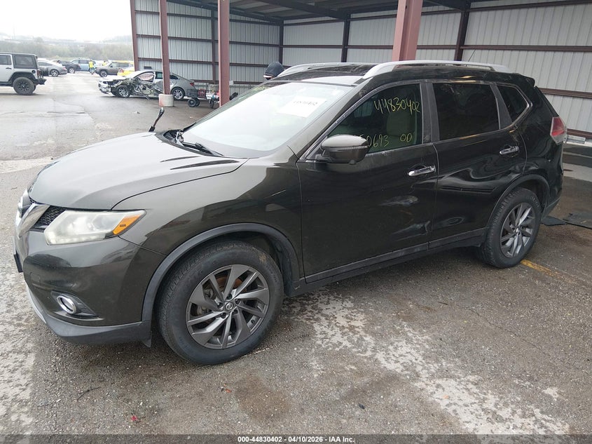 2016 Nissan Rogue S/Sl/Sv 5N1AT2MV7GC817595 photo 1