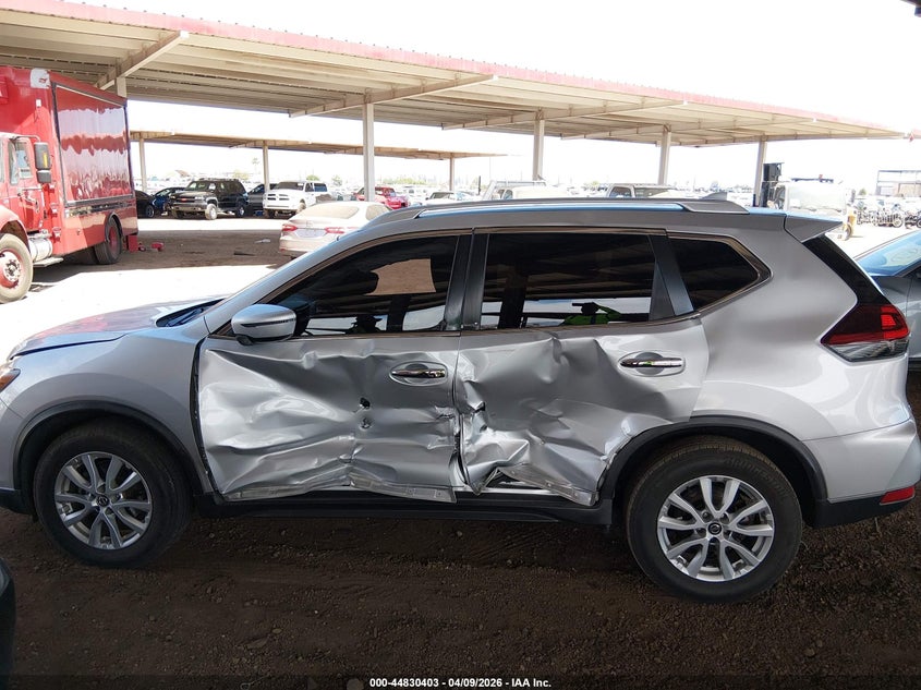 2020 Nissan Rogue 2.5 Sv Fwd silver Lot 111044830403 Vin KNMAT2MT1LP500014
