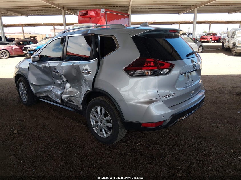 2020 Nissan Rogue 2.5 Sv Fwd silver Lot 111044830403 Vin KNMAT2MT1LP500014
