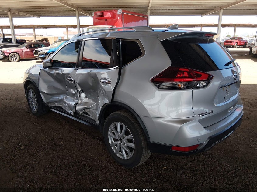 2020 Nissan Rogue 2.5 Sv Fwd silver Lot 111044830403 Vin KNMAT2MT1LP500014