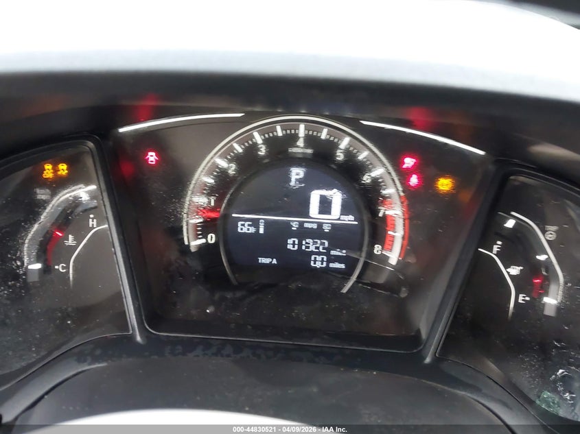 2018 Honda Civic 2.0 Lx grey Lot 111044830521 Vin 2HGFC2F52JH579653