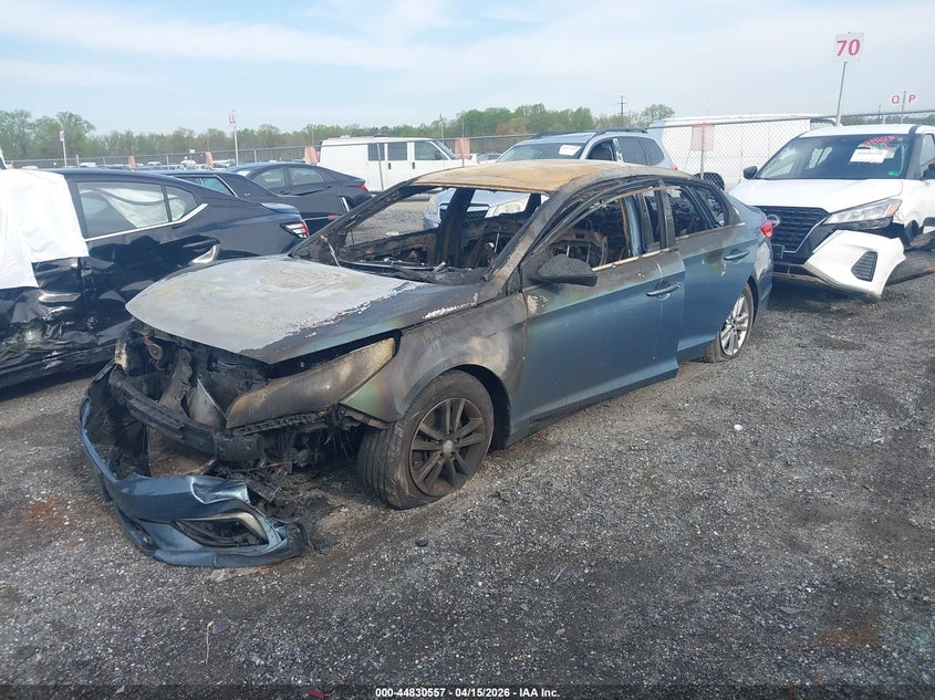 2017 Hyundai Sonata Se 5NPE24AF1HH551627 photo 1