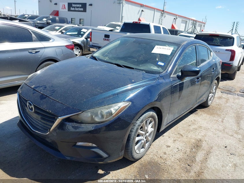 Vin: jm1bm1u71g1310026, lot: 45327908, mazda mazda3 i sport 20162