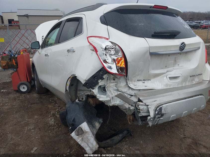 KL4CJASB6GB530254 2016 Buick Encore 1.4 white