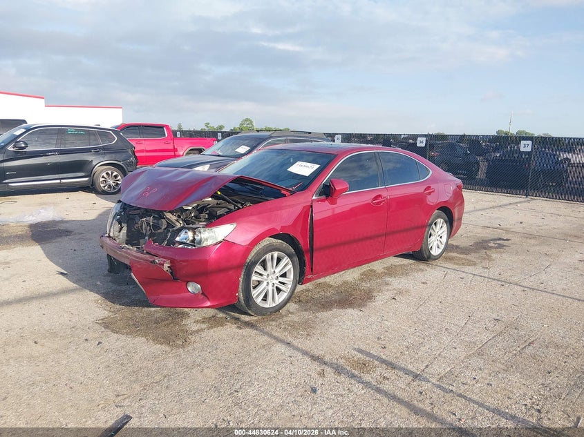 2013 Lexus ES 3.5 Es 350 red Lot 111044830624 Vin JTHBK1GG1D2071664