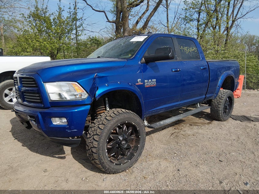 Vin: 3c6ur5dl6gg125705, lot: 45327923, ram 2500 big horn 20162