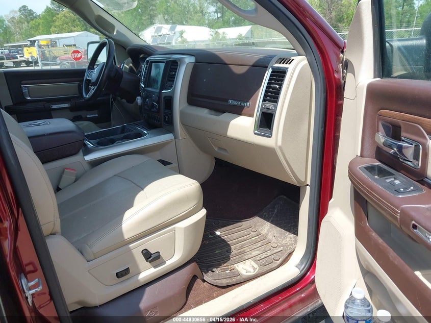 2018 Ram 1500 5.7 Ram Laramie 4X4 5'7 Box brown Lot 111044830656 Vin 1C6RR7NT1JS276323