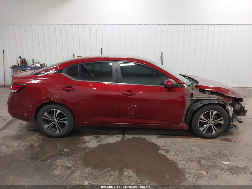 2020 Nissan Sentra Sv Xtronic Cvt VIN: 3N1AB8CV2LY222735 Lot: 44830710
