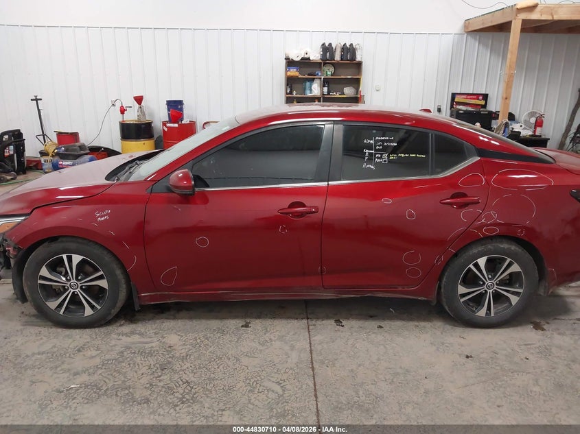 2020 Nissan Sentra Sv Xtronic Cvt VIN: 3N1AB8CV2LY222735 Lot: 44830710