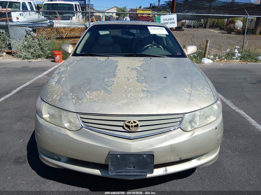 2002 Toyota Camry Solara Se V6 VIN: 2T1CF22P12C596603 Lot: 44830789