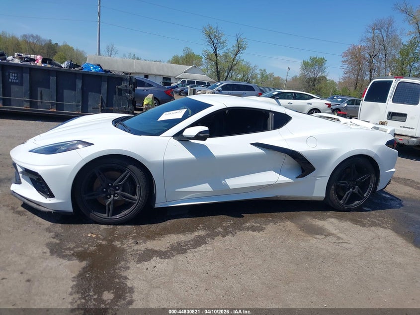 2022 Chevrolet Corvette Stingray Rwd 1Lt VIN: 1G1YA2D47N5110197 Lot: 44830821