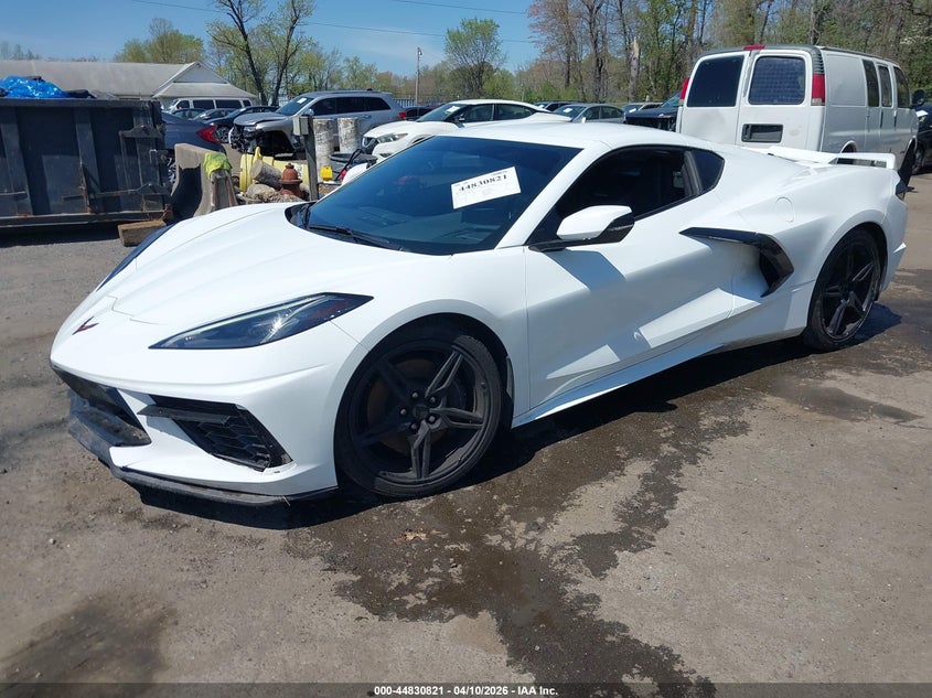 2022 Chevrolet Corvette Stingray Rwd 1Lt VIN: 1G1YA2D47N5110197 Lot: 44830821