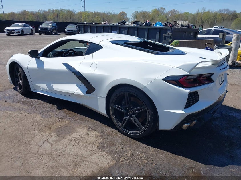 2022 Chevrolet Corvette Stingray Rwd 1Lt VIN: 1G1YA2D47N5110197 Lot: 44830821