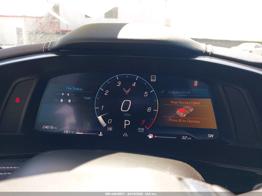 2022 Chevrolet Corvette Stingray Rwd 1Lt VIN: 1G1YA2D47N5110197 Lot: 44830821