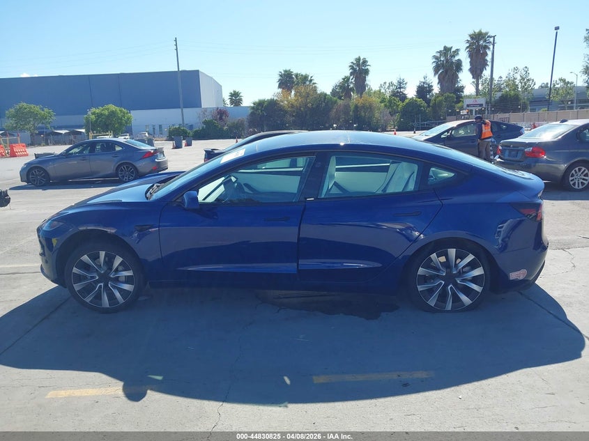 5YJ3E1EA7RF801867 2024 Tesla Model 3 Long Range Dual Motor All-Wheel Drive/Rear-Wheel Drive blue