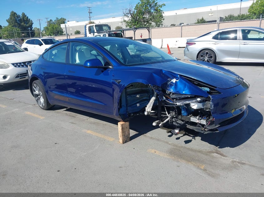 5YJ3E1EA7RF801867 2024 Tesla Model 3 Long Range Dual Motor All-Wheel Drive/Rear-Wheel Drive blue