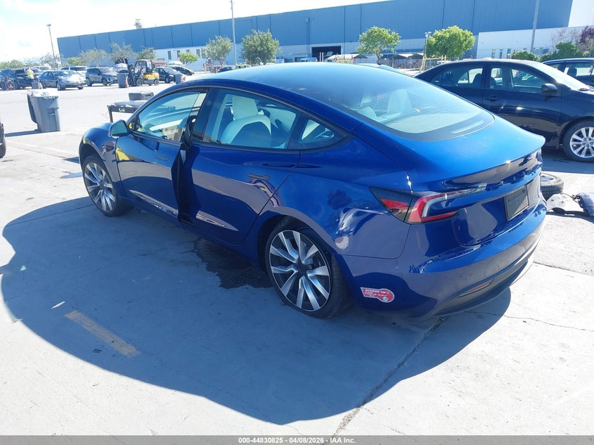 5YJ3E1EA7RF801867 2024 Tesla Model 3 Long Range Dual Motor All-Wheel Drive/Rear-Wheel Drive blue