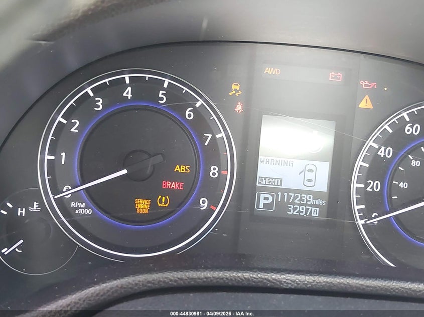 2015 Infiniti Q60 VIN: JN1CV6EL6FM890951 Lot: 44830981