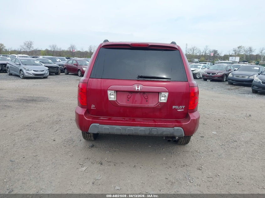 2003 Honda Pilot Ex VIN: 2HKYF18443H520675 Lot: 44831039