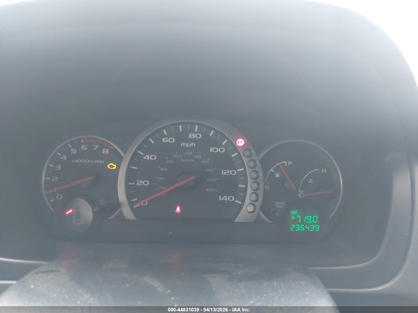 2003 Honda Pilot Ex VIN: 2HKYF18443H520675 Lot: 44831039