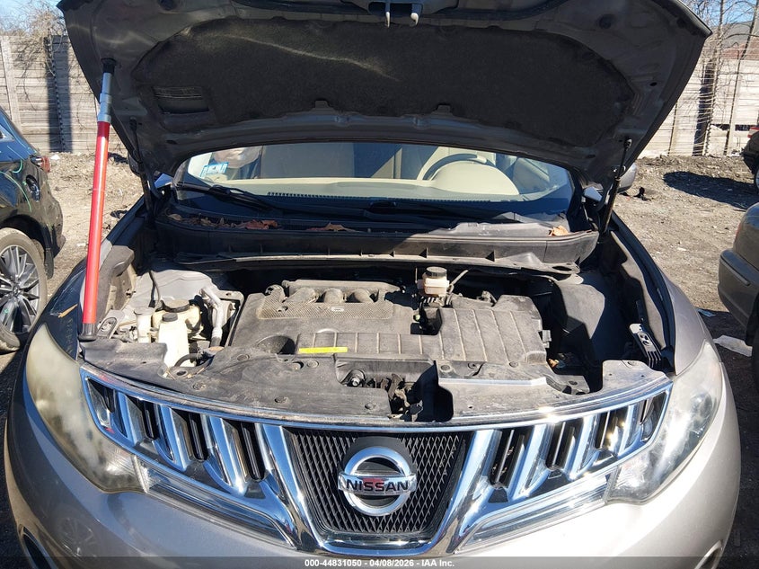 2009 Nissan Murano S VIN: JN8AZ18U39W024167 Lot: 44831050