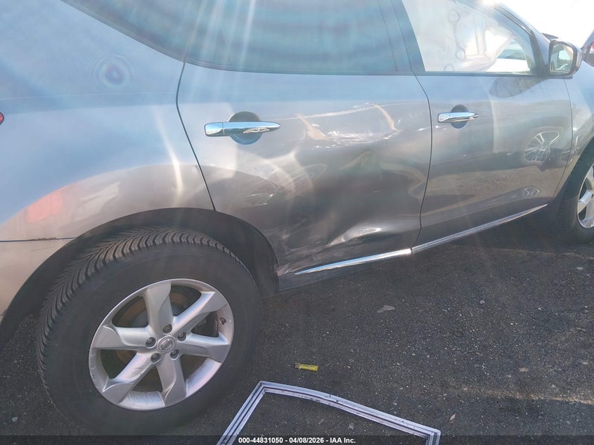 2009 Nissan Murano S VIN: JN8AZ18U39W024167 Lot: 44831050