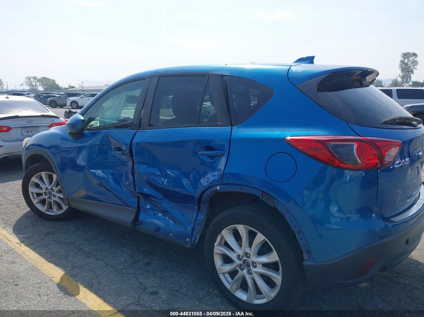 2013 Mazda Cx-5 2.0 Cx-5 Grand Touring blue Lot 111044831055 Vin JM3KE2DE8D0164413