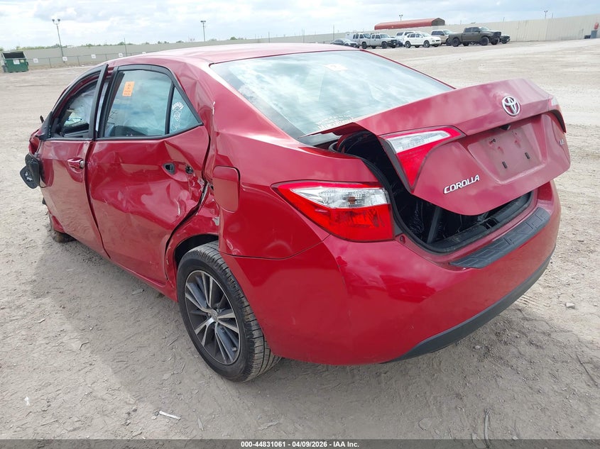 2016 Toyota Corolla Le Plus