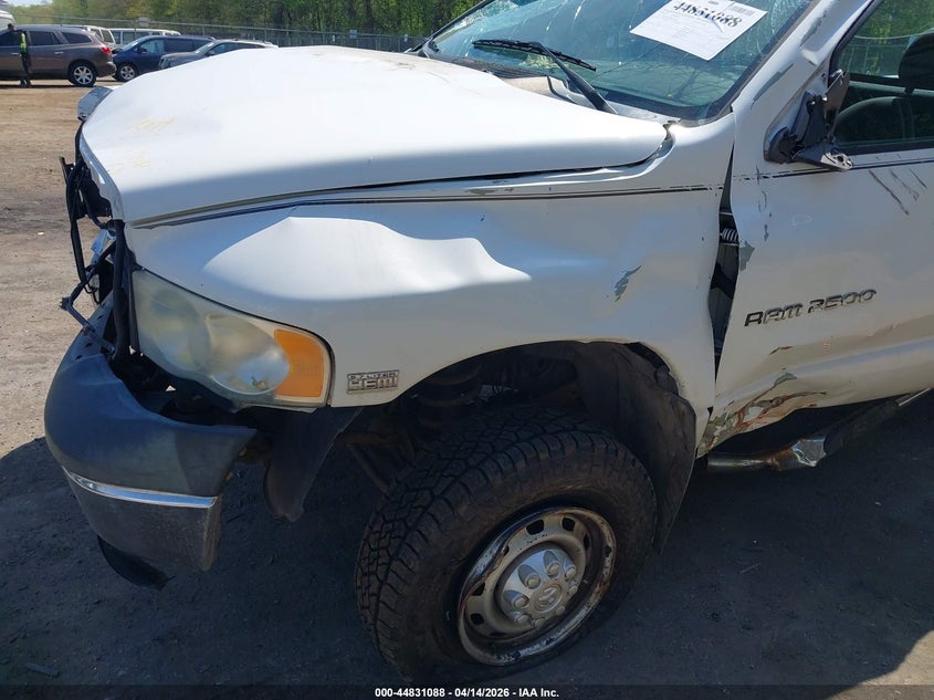 2004 Dodge Ram 2500 St VIN: 3D7KU26D74G240981 Lot: 44831088