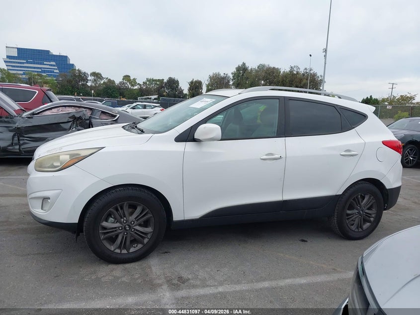 2014 Hyundai Tucson Se VIN: KM8JU3AG9EU807652 Lot: 44831097
