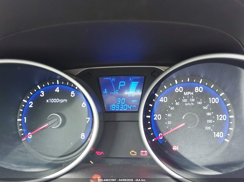 2014 Hyundai Tucson Se VIN: KM8JU3AG9EU807652 Lot: 44831097