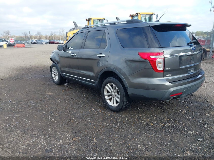 2015 Ford Explorer 3.5 Xlt grey Lot 111044831141 Vin 1FM5K8D86FGB79235