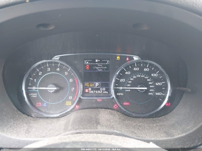 2017 Subaru Forester 2.5I Touring VIN: JF2SJATC3HH515638 Lot: 44831173