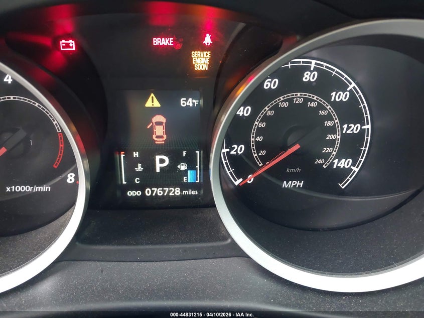 2017 Mitsubishi Lancer Es VIN: JA32U2FU8HU011415 Lot: 44831215