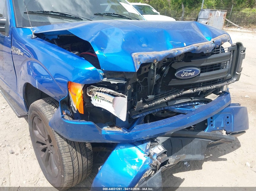 2014 Ford F-150 3.7 Stx blue Lot 111044831261 Vin 1FTEX1CM8EFA87690