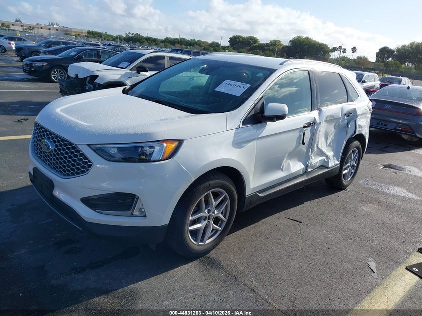2024 Ford Edge 2.0 Sel white Lot 111044831263 Vin 2FMPK4J93RBA57166