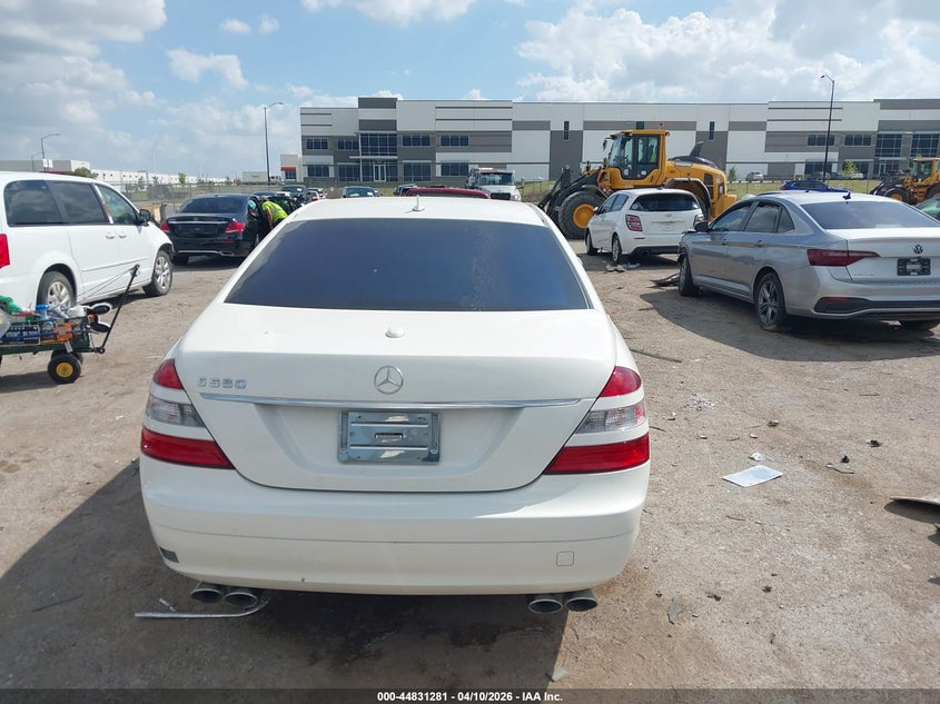 2007 Mercedes-Benz S 550 VIN: WDDNG71X87A070765 Lot: 44831281