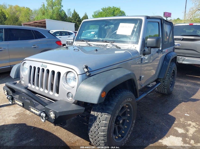 1C4AJWAG3EL132384 2014 Jeep Wrangler Sport photo 1