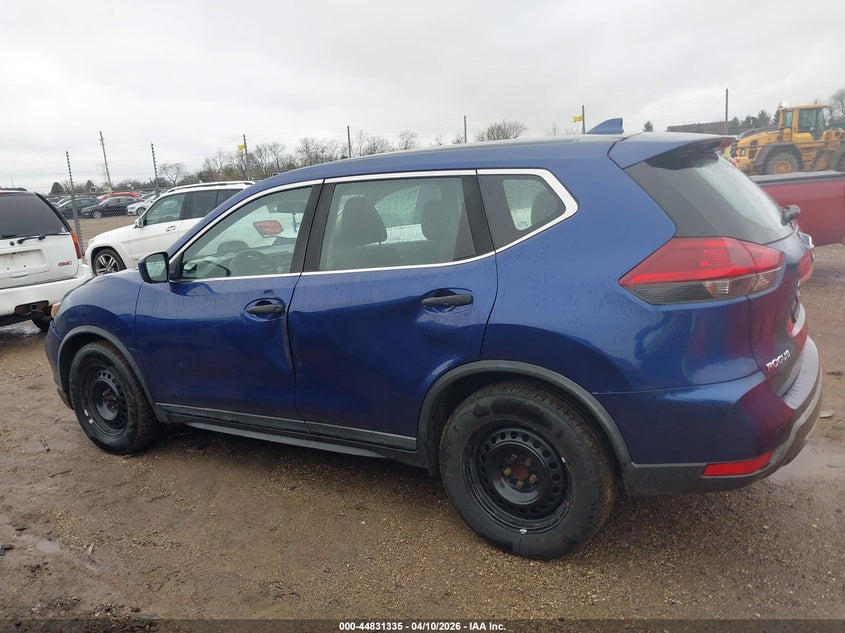2018 Nissan Rogue 2.5 S blue Lot 111044831335 Vin KNMAT2MT6JP577393