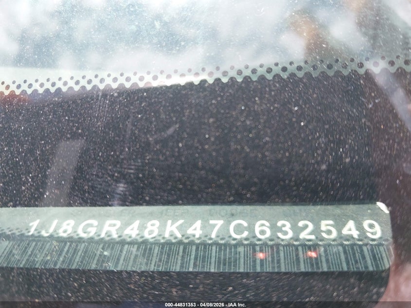 2007 Jeep Grand Cherokee Laredo VIN: 1J8GR48K47C632549 Lot: 44831353