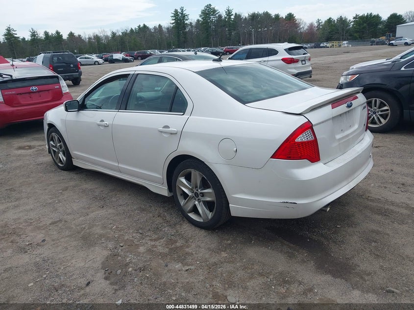 Vin: 3fahp0kc0br294997, lot: 45328797, ford fusion sport 20113